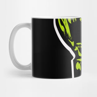 The Green Skull Mug